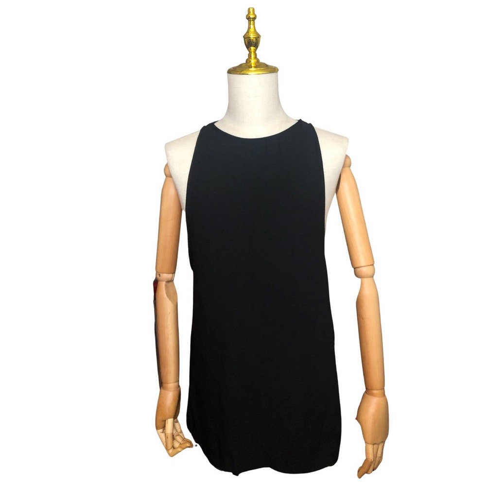 Forever 21 Medium Dress Sleeveless Black Zipper Side
